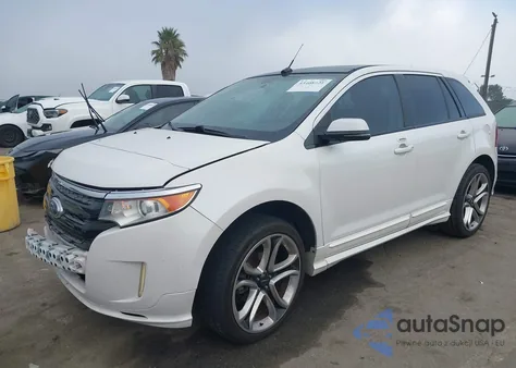 2013 Ford Edge Sport from USA, damaged, VIN 2FMDK3AK2DBB83026